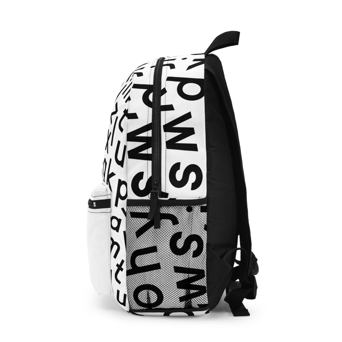 $ABCDE Backpack- White