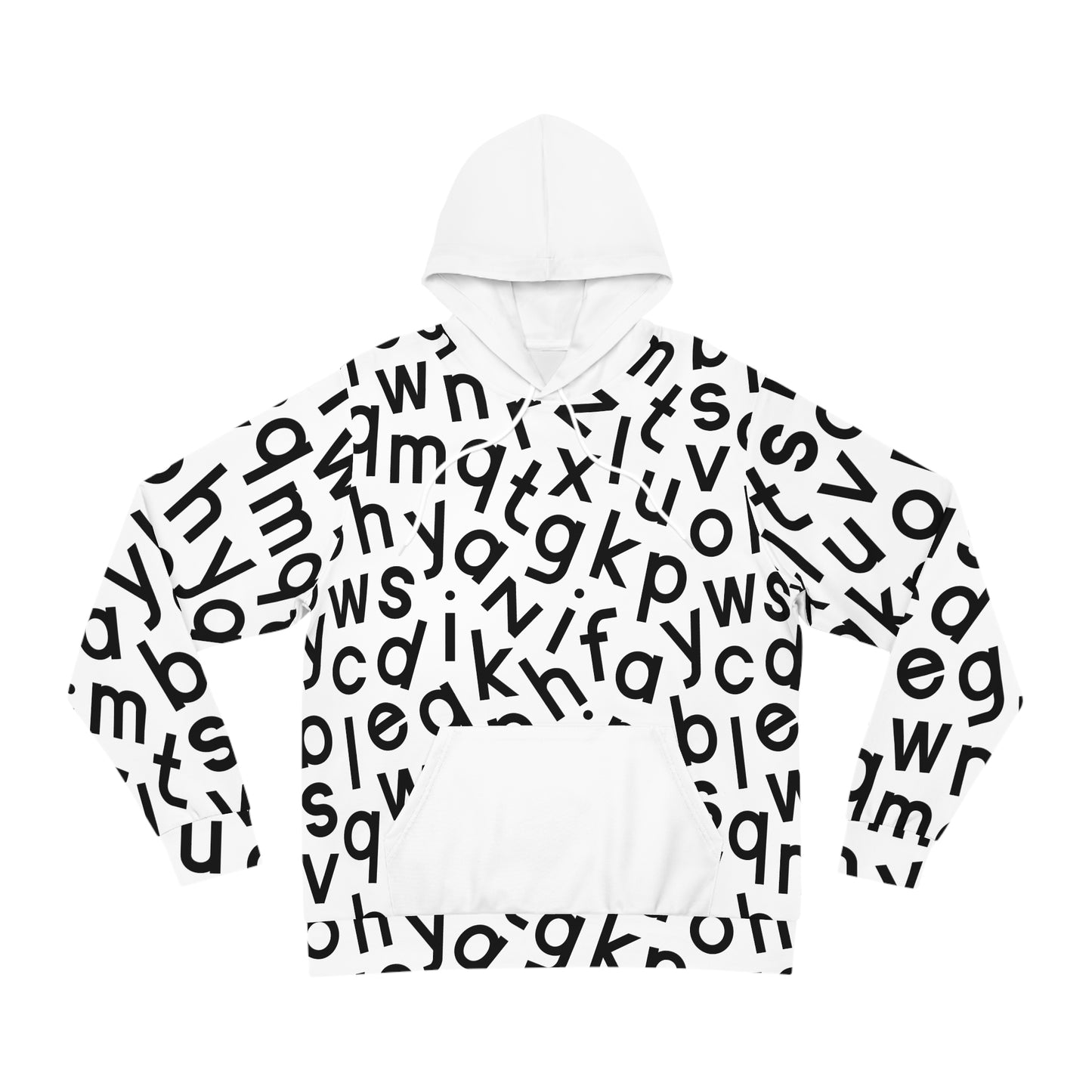 $ABCDE Hoodie- White