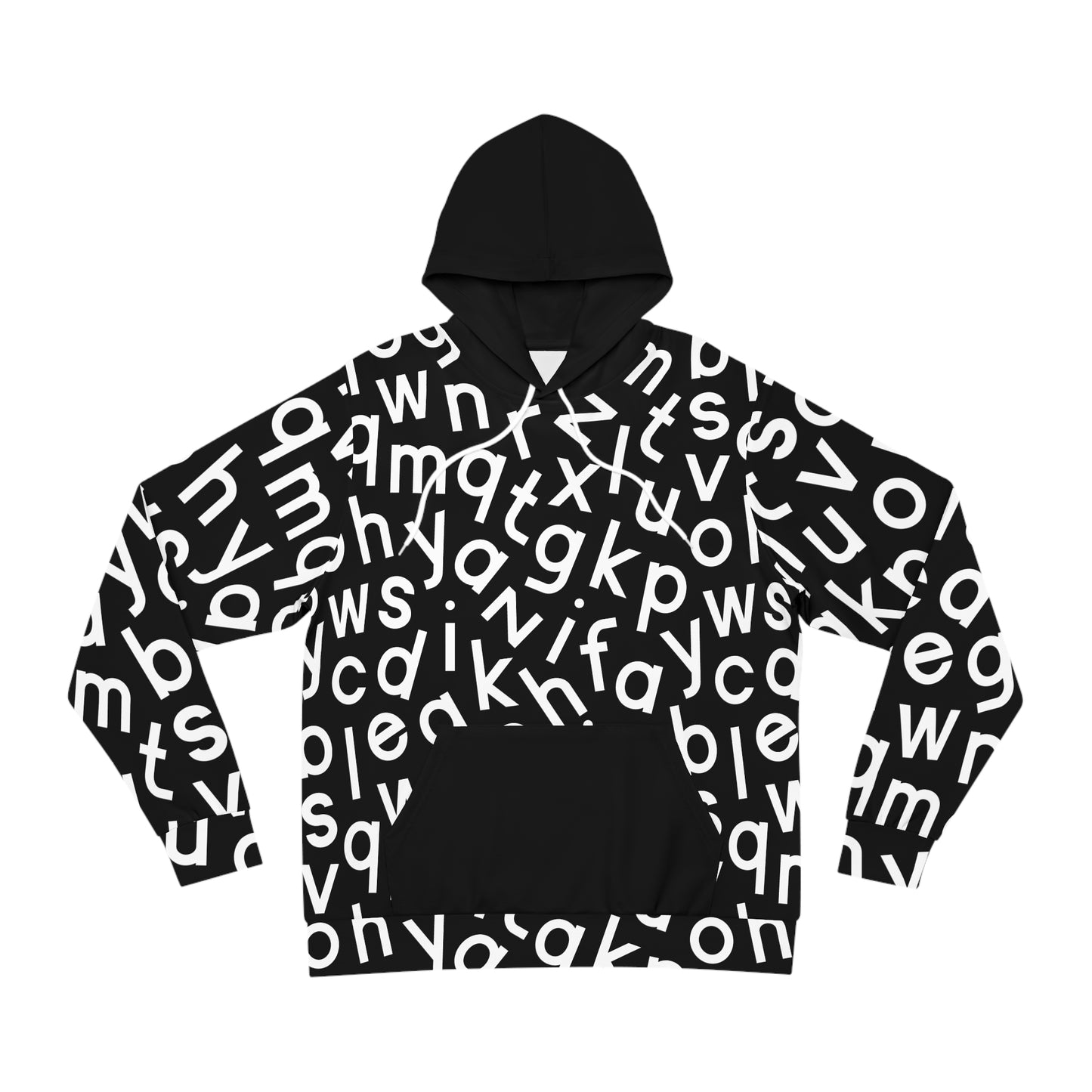 $ABCDE Hoodie- Black