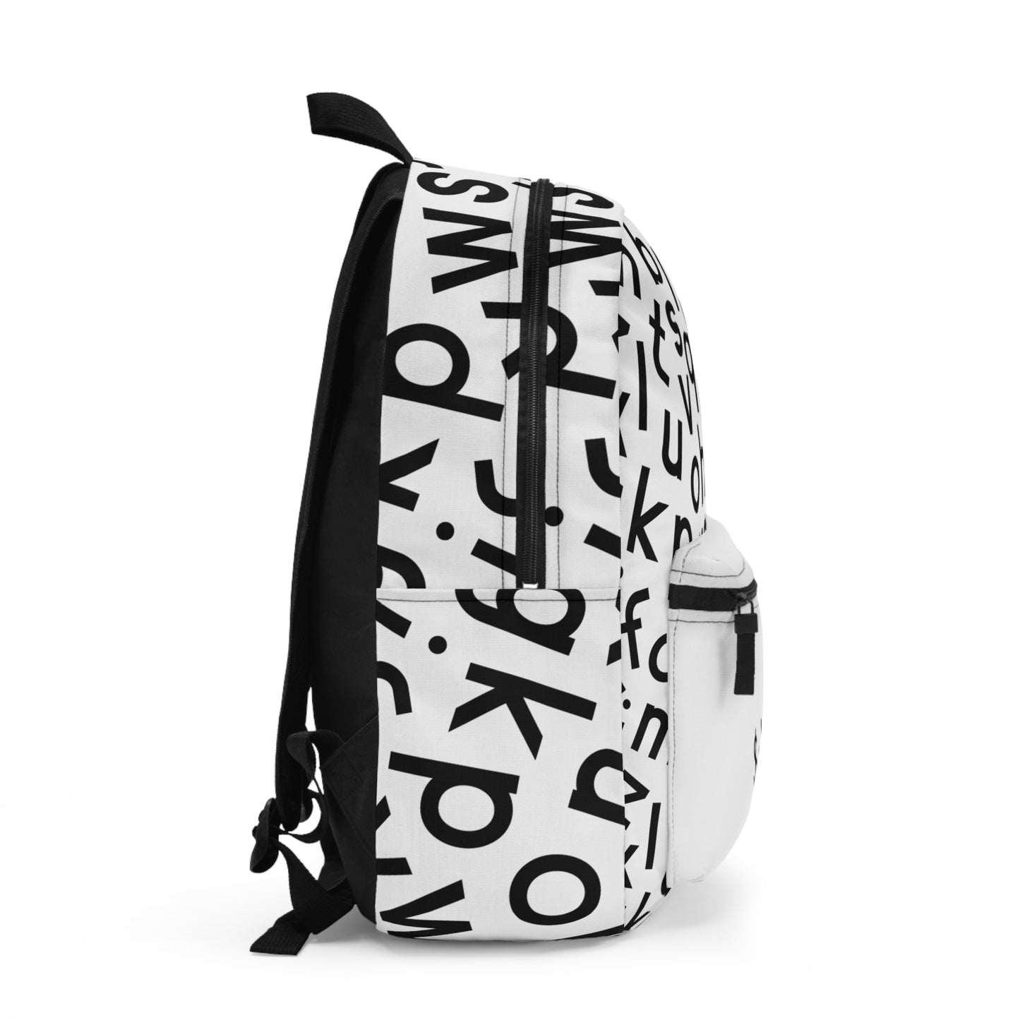 $ABCDE Backpack- White