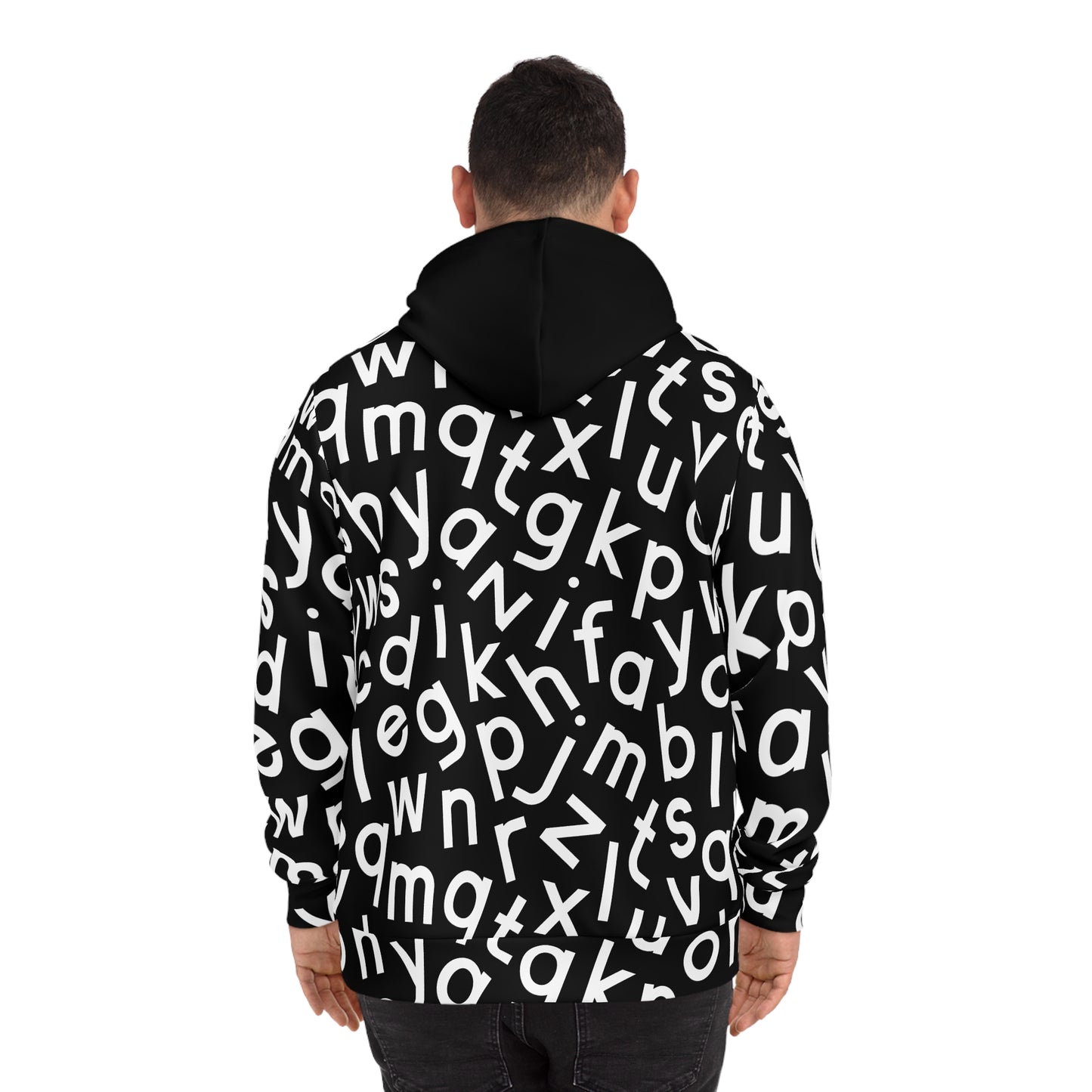 $ABCDE Hoodie- Black