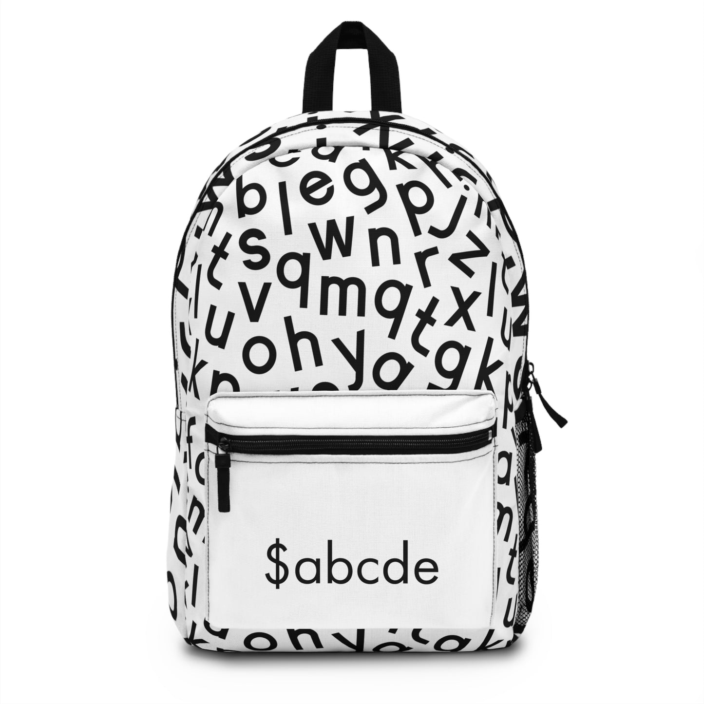 $ABCDE Backpack- White