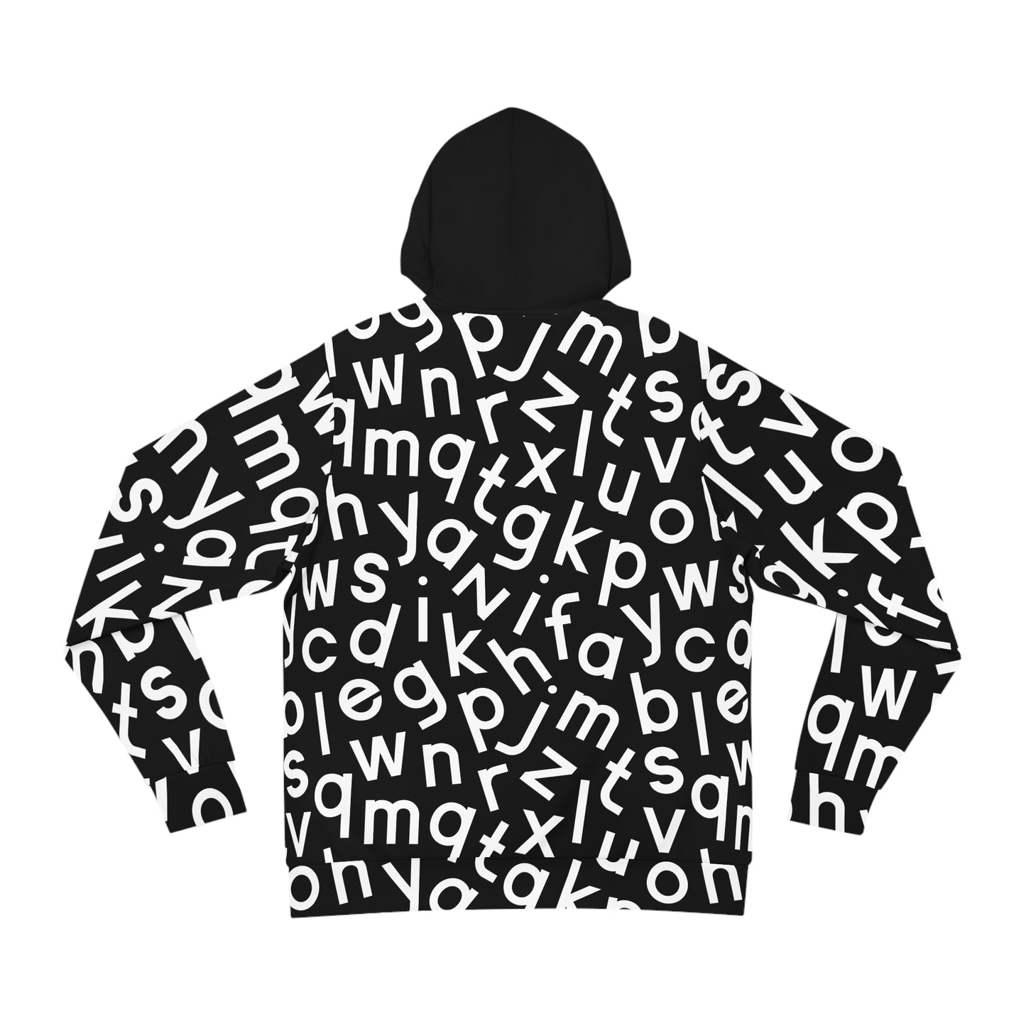 $ABCDE Hoodie- Black